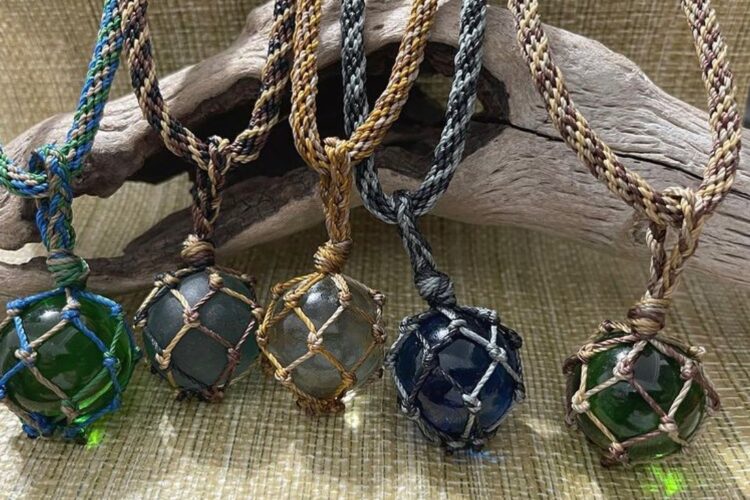 Glass Float Necklaces